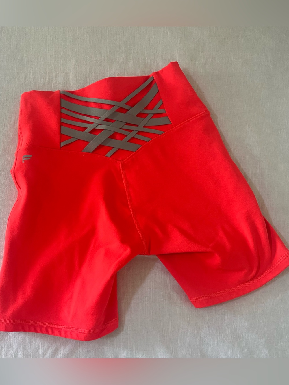 Fabletics High-Rise Shorts with Strappy Back Detail